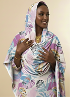 Vibrant Purple Tropical Print