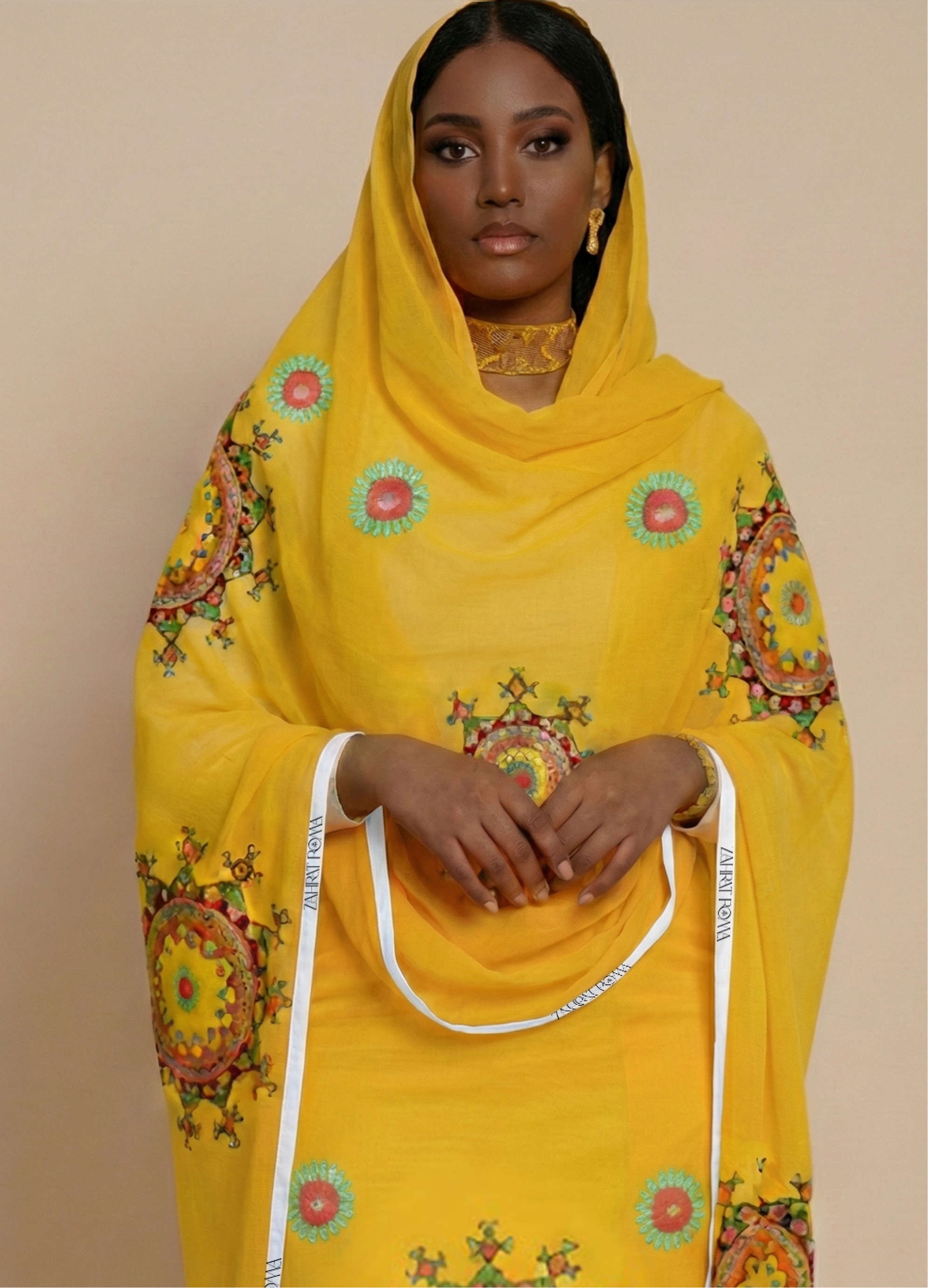 Bumblebee Yellow And Hot Pink Print