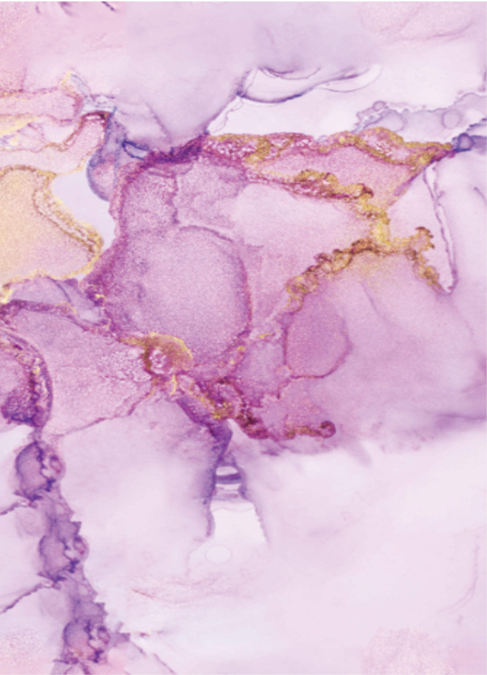 Purple and gold marble print