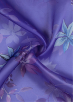 Very Peri & Blue Floral Print