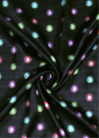 نقش زهري باللونين الأخضر النعناعي والأحمر