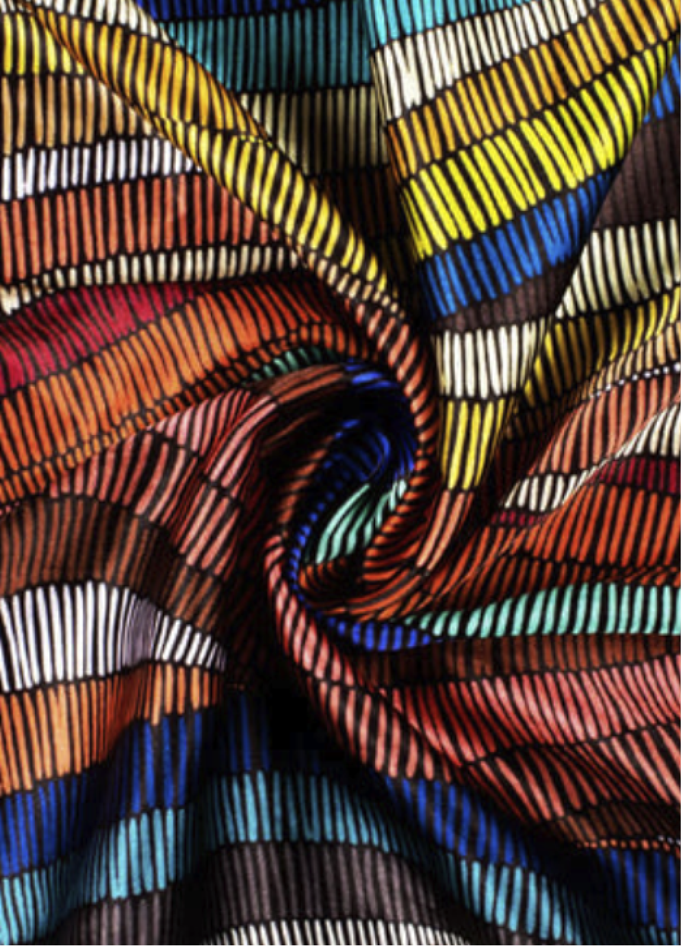 Multi-Color Abstract Print